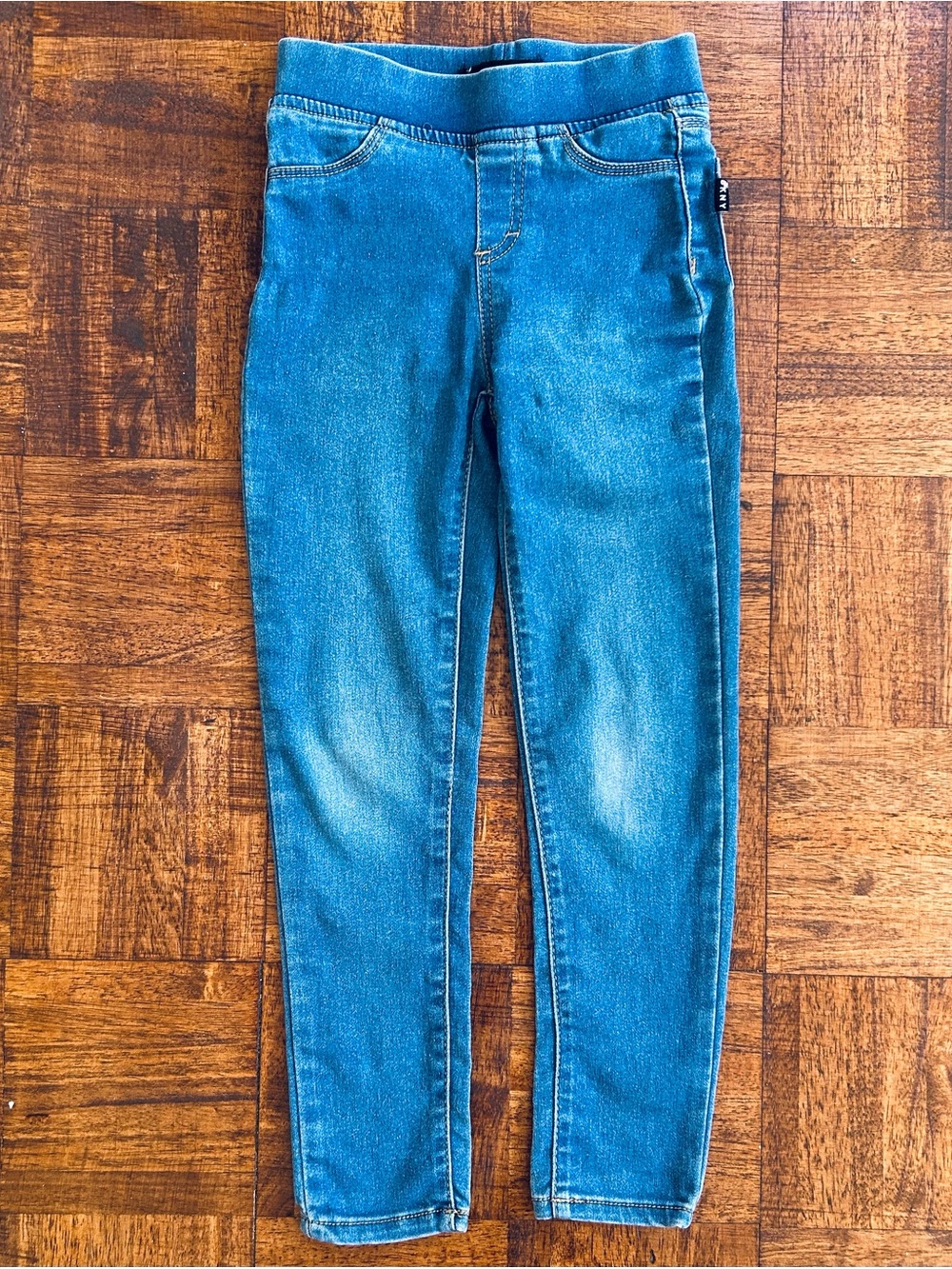 DKNY Girls sz 6 Years Jeggings Leggings Skinny Stretch Jeans